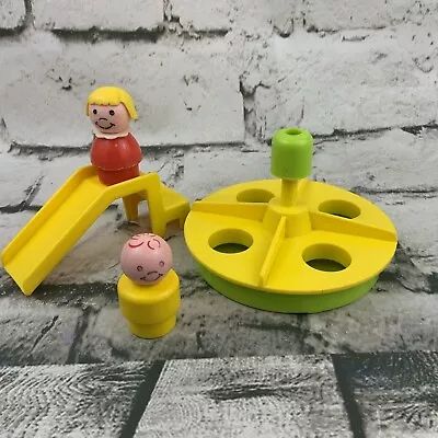 Vintage Fisher Price Little People Replacement Playground Pieces Slide Figures • $13.60