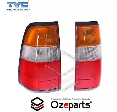 Set / Pair LH+RH Tail Light Rear Lamp Amber For Holden Rodeo Ute TF R7 R9 97~03 • $59.95