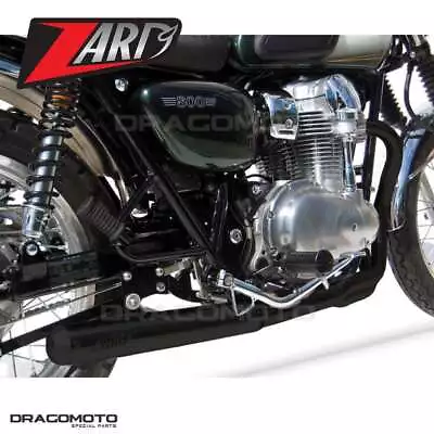 KAWASAKI W 800 2014 2015 ZARD Full Exhaust CROSS Black RC ZKW172S00SSR-B • $1818.30