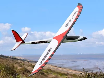 Max-Thrust Aggressor SPORT Glider PNP RC Plane (Brushless Motor ESC & Servos) • £169.95
