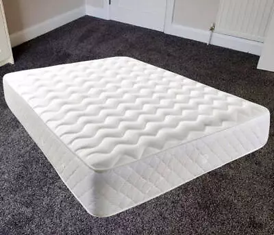 Memory Foam Mattress Luxury Coil Sprung Mattress 3ft Single 4ft6 Double 5ft King • £140