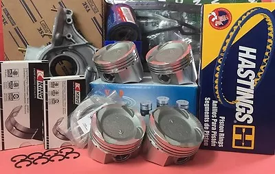 YCP 76mm .040 (1.00)  Vitara Pistons Low Comp Set Honda Civic D16Z6 Turbo 92-95 • $899.95