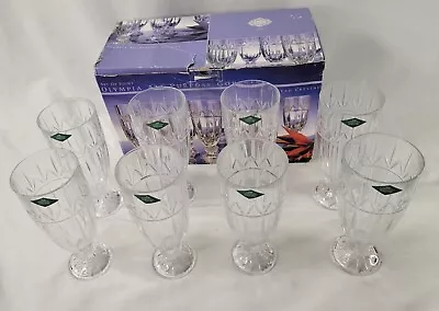 Shannon OLYMPIA Irish Iced Tea Glass Goblet Lot Of 8 Lead Crystal 24% • $48.25