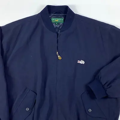 CrocoDile Garments Long Sleeve Full Zip Jacket Men's Size EL (Extra Large )Blue • $33.14