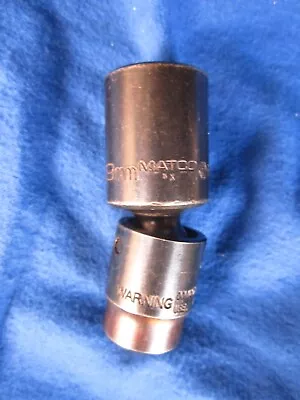 MATCO  19mm Deep Impact Swivel Socket 3/8  Drive 6-Point USA Used Nice • $29.95