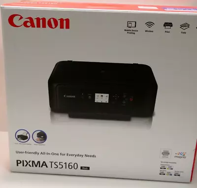 Canon PIXMA Home TS5160 Printer Office Product TS5160BK - Black • $72.24