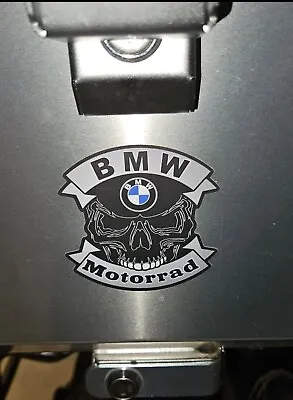 BMW Motorrad Decals Stickers Motorcycle S 1000 RR R 1250 GS 1300 Adventure Skull • $0.99