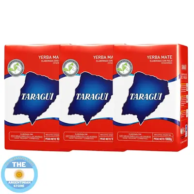 Yerba Mate Taragui (PACK OF 3) (1KG/2.2LB) • $38.50