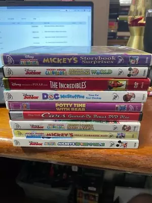 Disney Mickey Mouse Clubhouse Doc McStuffins Movies DVD You Choose $1.98 • $1.58