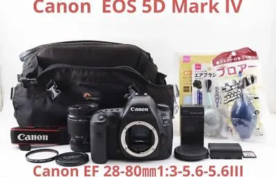 Canon EOS 5D Mark IV+Canon EF28-80mmIII Good Condition • $4139.97