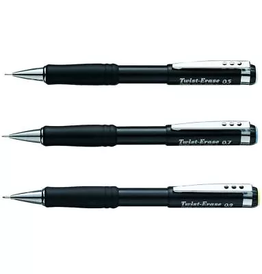 £6.75 • Buy Pentel Twist Erase Mechanical Pencil Automatic Chunky Barrel Large Grip