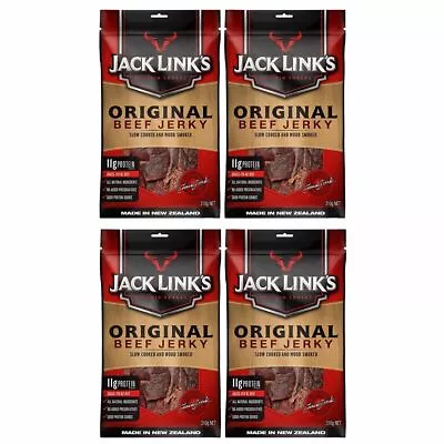 4 X Jack Link's Original Beef Jerky 310g Made In New Zealand (1.24kg In Total) • $83.99