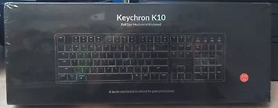 Keychron K10 K10J3 Wireless RGB Hot-Swap Mechanical Wireless Wired Keyboard NIB • $89.95