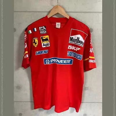 Marlboro Ferrari Racing Vintage T-Shirt Short Sleeved Corporate Beauty • $127.14