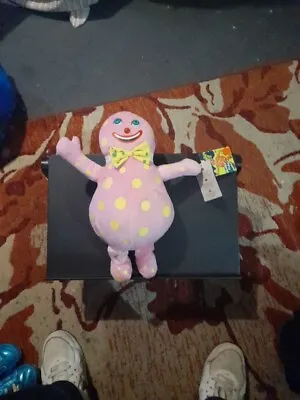 Vintage 1990's Mr Blobby 14  Plush Toy Doll Noel's House Party Retro TV New • £50