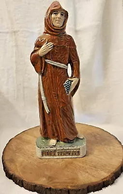 1983 Vintage Monk Ekkehard Christian Statue Figurine Religious Italy  • $24.99