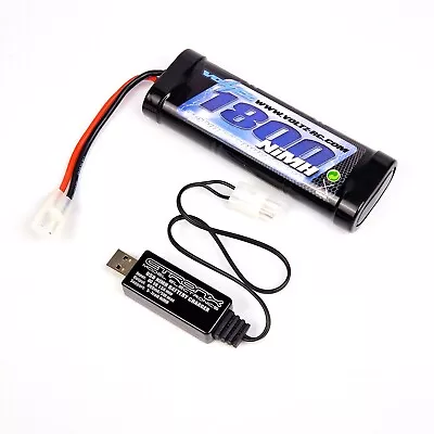 FTX Voltz 1800mAh 7.2v NiMH Battery Stick Pack With USB Charger VZ0010 • £16.99