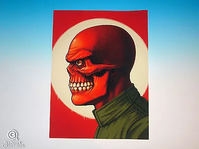 Red Skull Mondo Mike Mitchell Portrait Print Marvel Comics Rare Giclee Proof • $99.99