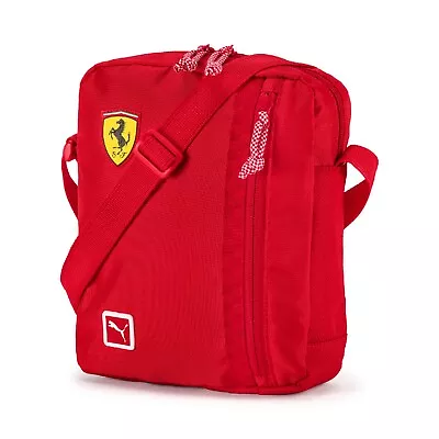 Puma Ferrari Men's Shoulder Bag Portable Sportswear Crossbody Red Color.. • $34.99