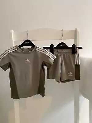 Adidas Baby Boys 12-18 Months Summer Shorts Outfit Set Combine Post • £8.99