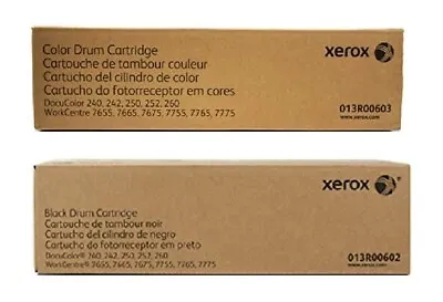 2x Original Drum XEROX Docucolor 240 242 250 260/013R00603 + 013R00602 Drum • £443.07