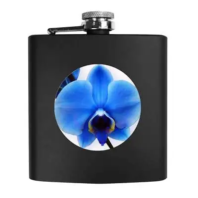 6oz (170ml) 'Blue Orchid' Pocket Hip Flask (HP00004732) • £14.99