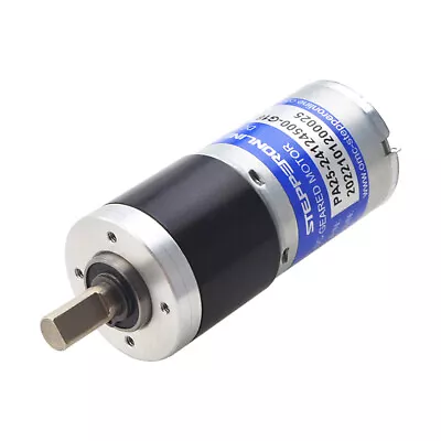 STEPPERONLINE DC Gear Motor Brushed 12V 10.5~947RPM High Torque Speed Reduction • $23.09