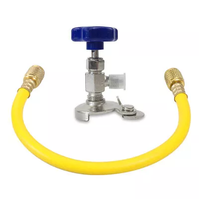 A/C R12 R22 Can Tap Tapper Refrigerant Charging Recharge Hose Valve Kit 2023 NEW • $12.39