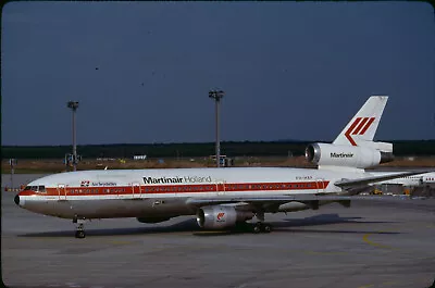 MD05 Original Aircraft Slide / Martinair DC10 PH-MBP Dia - Air Seychelles • £1.91