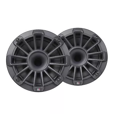 MB Quart NH2-116 Nautic 6.5 Inch Marine Compression Horn Speakers. Black Sil... • $179.99