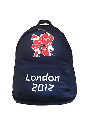 £19 • Buy Brand New London 2012 Union Jack Navy Backpack 