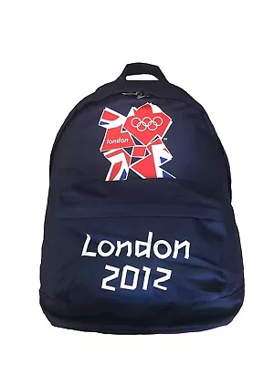 Brand New London 2012 Union Jack Navy Backpack  • £27