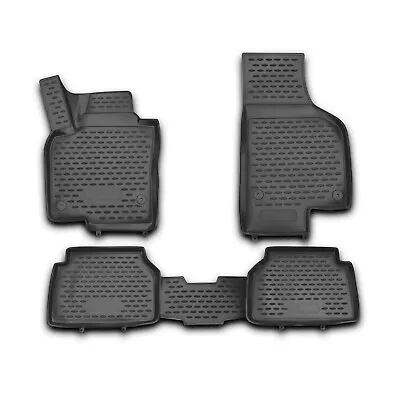 OMAC Floor Mats Liner For VW Tiguan 2009-2018 Black TPE All-Weather 4 Pcs • $74.90