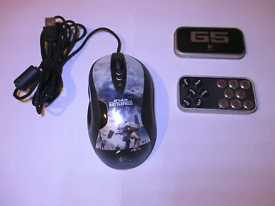 Logitech G5 Laser Gaming Mouse Battlefield 2142 Special Edition Works Great Rare • $173.99