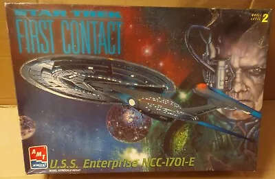 1997 Star Trek First Contact U.S.S. Enterprise NCC-1701-E Model AMT ERTLOpen Box • $59.98