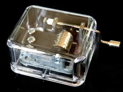 Transparent Hand Crank Music Box Laputa Castle In The Sky Carrying You Best Gift • $3.99