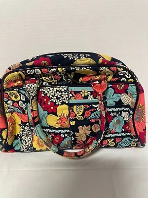 Vera Bradley Satchel Purse Handbag Happy Snails Retired 2011 Barbara Frame • $24.50