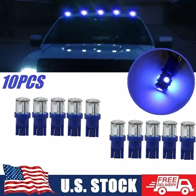 10x Blue LED Roof Cab Marker Clearance Light Bulbs For Ford F150 F250 F350 99-15 • $9.99