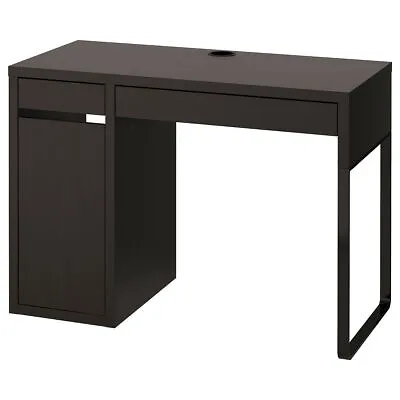 IKEA MICKE Writing Desk/ Table Black-brown (105x50x75 Cm) • £101.18