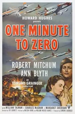 $8.50 • Buy One Minute To Zero Poster Ann Blyth Robert 1952 OLD MOVIE PHOTO