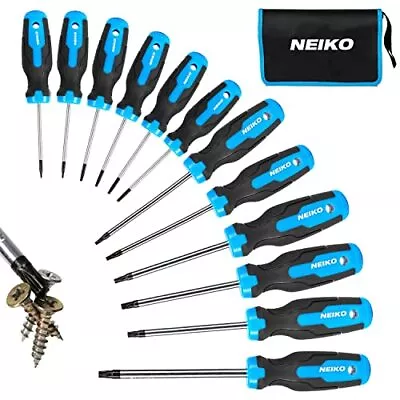 01377A Magnetic Torx Screwdriver Set | 12 Piece | T5 – T40 | 6 Point Star... • $26.68