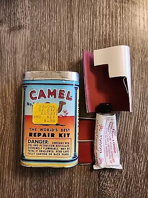 Old CAMEL TUBE/TIRE PATCH KIT W/CONTENTS D1 • $19.99