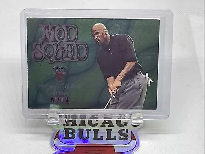 $22.80 • Buy 1998-99 SkyBox Premium Mod Squad #16 Michael Jordan Bulls NBA HOF Foil Golf VG+