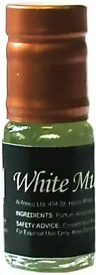 White Musk Perfume Oil By Al Aneeq - Unisex Soft Floral Musk Fragrance Oil 3ml • £3.49