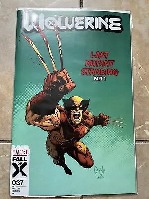 WOLVERINE #37 CAPULLO Variant - Last Mutant Standing Marvel • £8.99