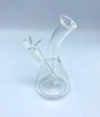 Hookah 4  Mini Glass Bong Smoking Water Pipe Bubbler W/ Glass Bowl-Tobacco • $11.99