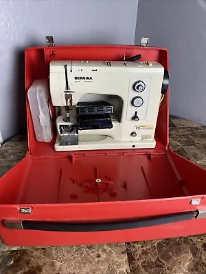 Bernina 830 Record Electronic Sewing Machine W  Case & Accessories Untested • $498