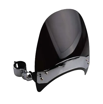 $67.98 • Buy Black Windscreen Windshield For Yamaha VMAX 1200 VSTAR XVS1100 XVS650 XVS950