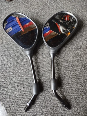 £8.50 • Buy Pair Of Wing Mirrors M10 Thread (Left & Right Hand Thread) New Non OEM