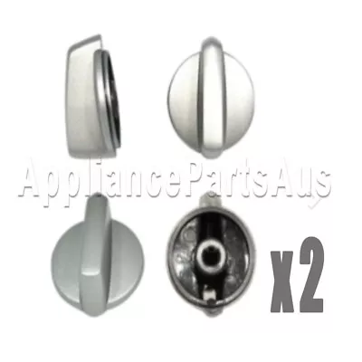 2  X Westinghouse Silver Control Knob 795 Gas Cooktop GHP95S 943253586 GHP95S*51 • $39.95